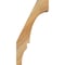 Ekena Millwork 4"W x 8"D x 16"H Balboa Rough Sawn Knee Brace, Western Red Cedar BRC04X08X16BOA00RWR - alternate 4